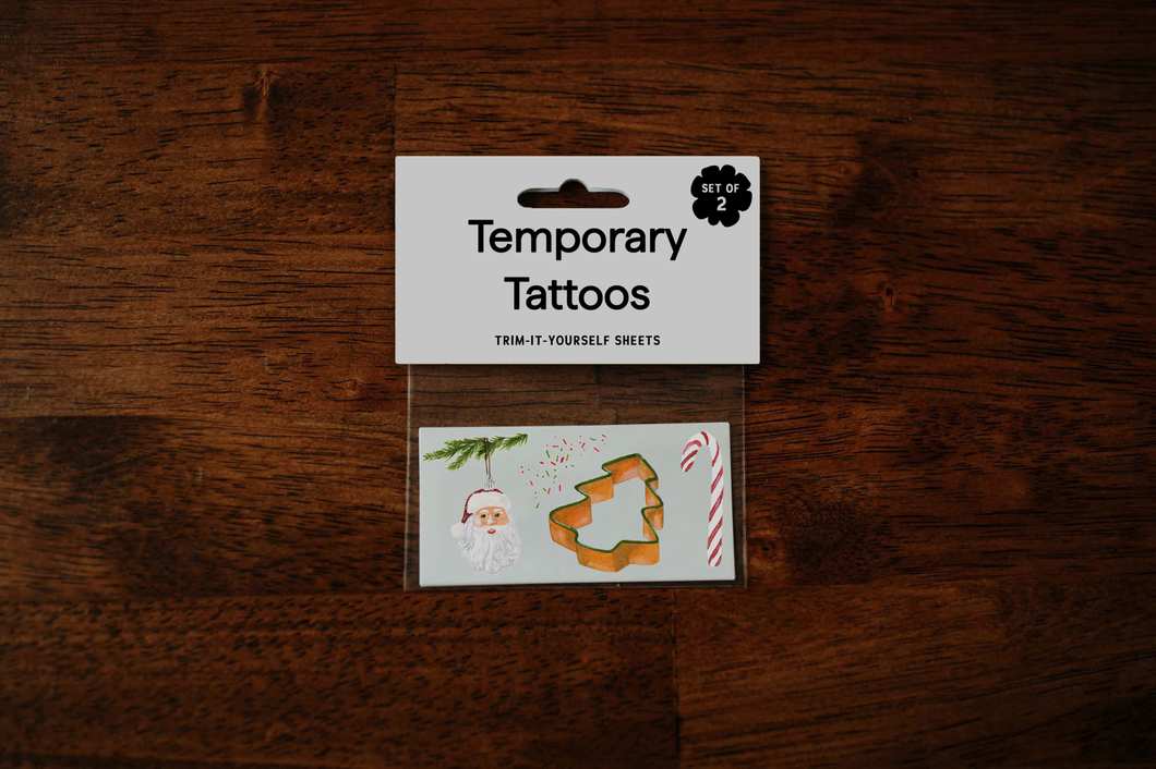 Merry & Bright Temporary Tattoos