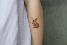 Load image into Gallery viewer, Spring Bunny Temporary Tattoos
