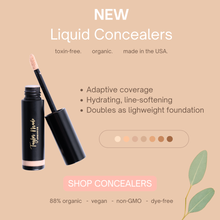 Load image into Gallery viewer, Liquid Cream Concealer – Lightweight Foundation &amp; Corrector: Linen
