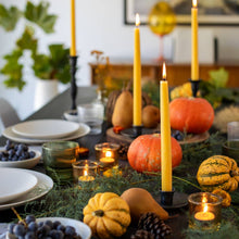 Load image into Gallery viewer, Beeswax Taper Candles – Dripless &amp; Handmade in USA: Raw / 10"
