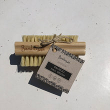Load image into Gallery viewer, Bamboo Vegan Nail Brush
