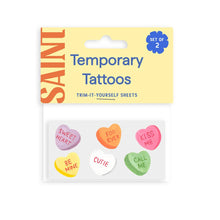 Load image into Gallery viewer, Candy Hearts Temporary Tattoos
