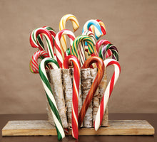 Load image into Gallery viewer, Organic Hand-Spun Jumbo Candy Cane - Mint - 1.75 oz
