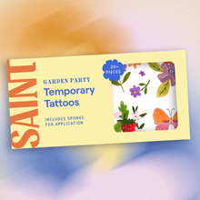 Load image into Gallery viewer, Garden Party Temporary Tattoos
