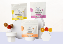 Load image into Gallery viewer, Nausea &amp; Motion Sickness Care Lollipop; Lemon, Ginger, Honey
