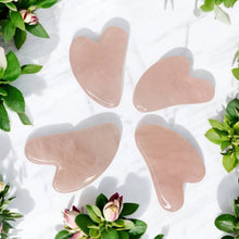 Load image into Gallery viewer, Gua Sha Stone | Facial Stone : Rose Quartz
