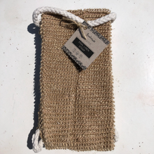 Load image into Gallery viewer, Sisal Linen Back Exfoliating Strap
