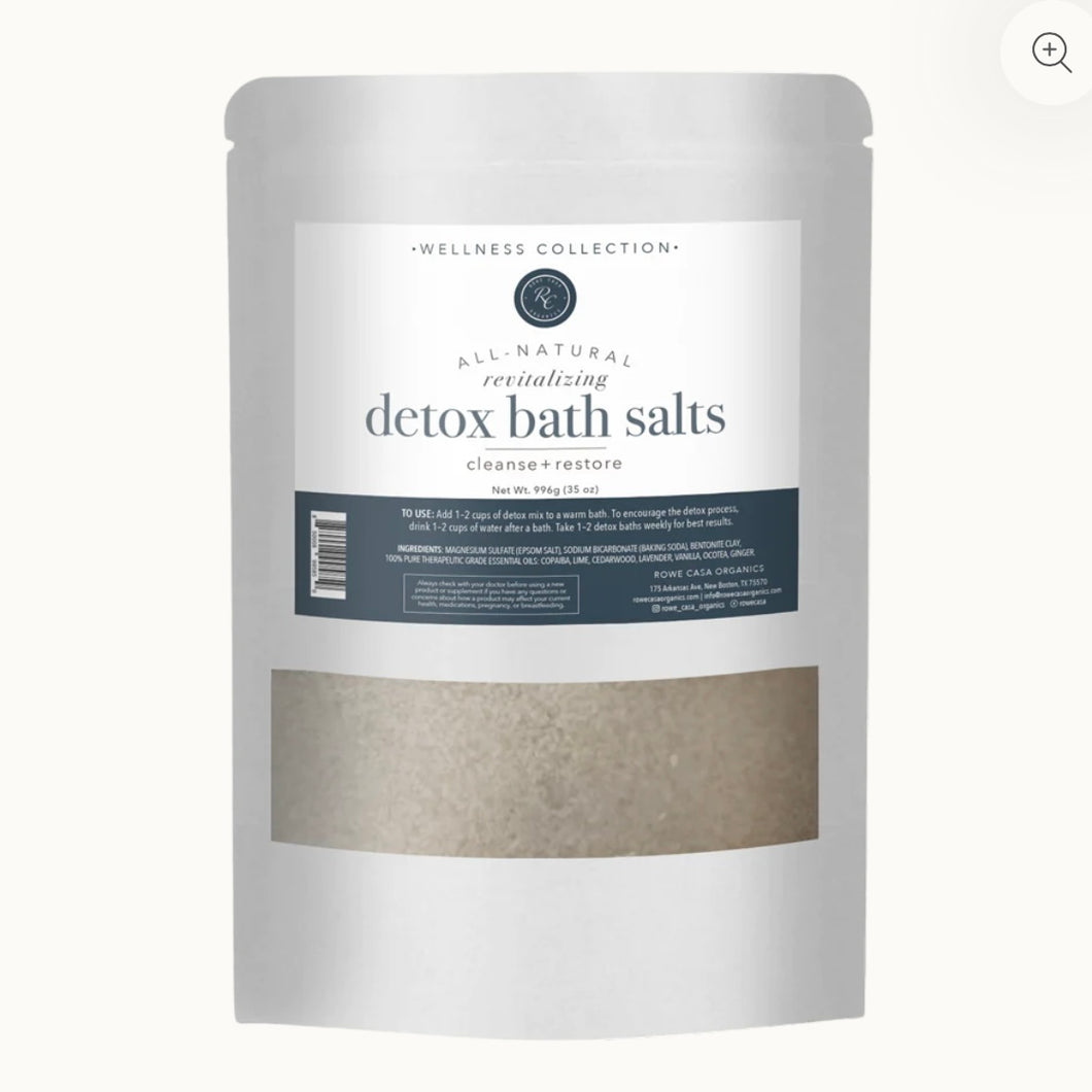 Detox Bath Salts by Rowe Casa