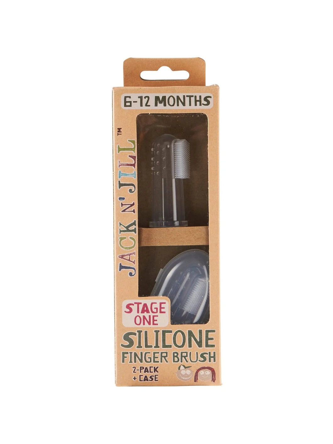 Jack and Jill Stage One Silicone Finger Brush