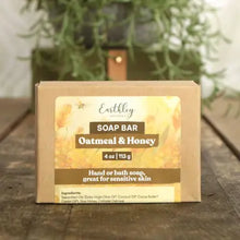 Load image into Gallery viewer, Oatmeal Honey Natural Soap Bar
