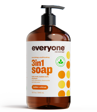 Load image into Gallery viewer, Cedar + Citrus 3in1 Soap 32 oz
