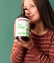 Load image into Gallery viewer, Peppermint + Tea Tree 3in1 Soap 32 oz
