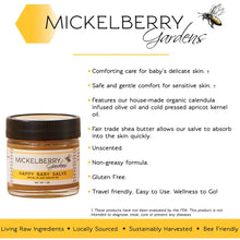 Load image into Gallery viewer, Happy Baby Salve — unscented for sensitive skin
