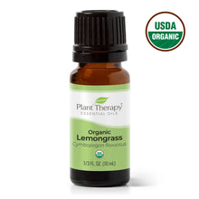 Load image into Gallery viewer, Organic Lemongrass Essential Oil 10 mL
