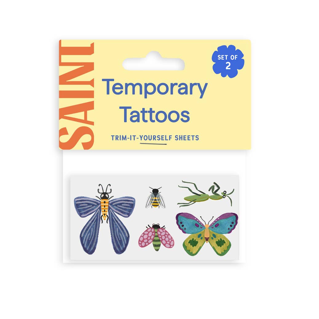 Bug Temporary Tattoos