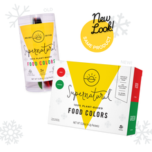 Load image into Gallery viewer, Plant-Based Food Colors - Holiday Colors
