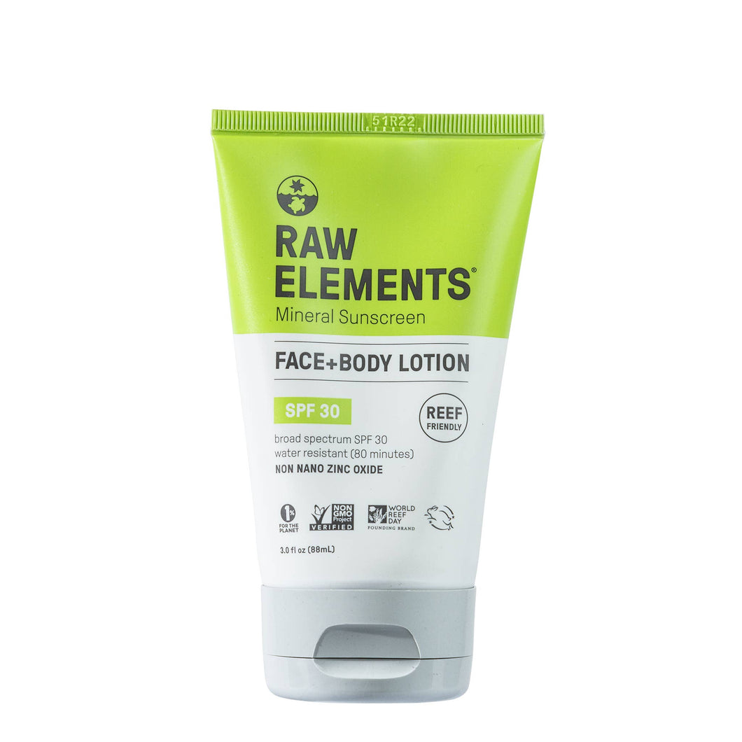 RAW ELEMENTS FACE AND BODY TUBE SPF 30