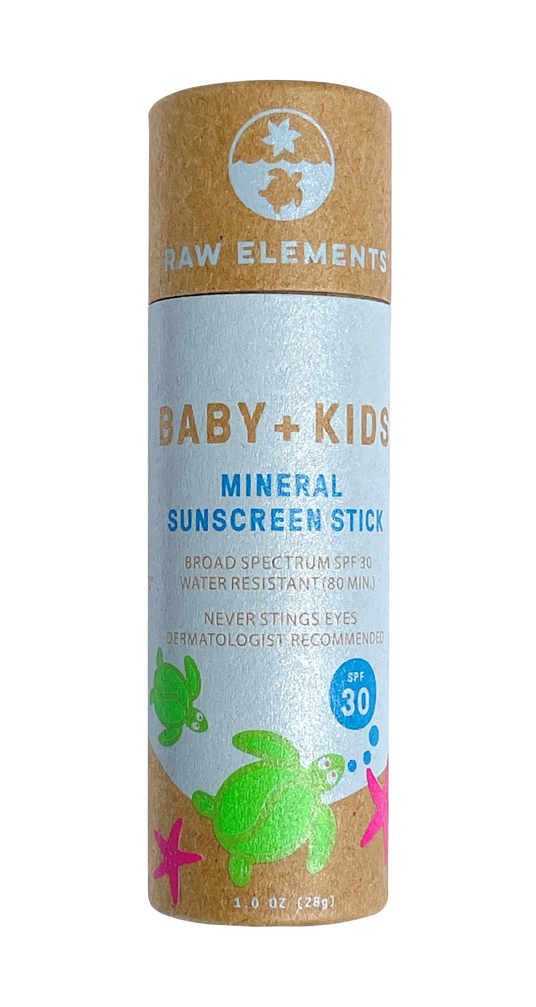 RAW ELEMENTS BABY + KIDS PAPER STICK SPF 30