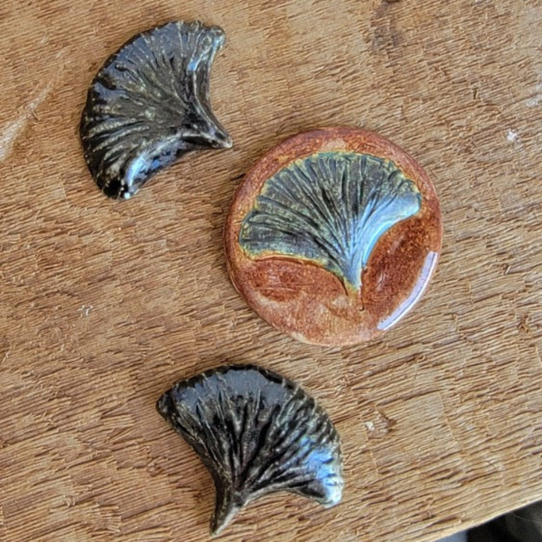 Locally-Made Ginkgo Leaf Magnets