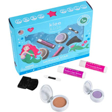 Load image into Gallery viewer, Mermaid Star - Klee Kids Natural Play Makeup 4-PC Kit
