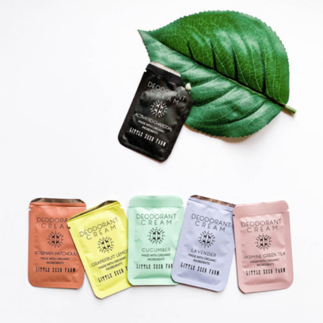 Deodorant Samples by Little Seed Farm