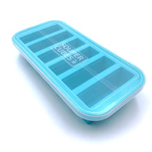 Load image into Gallery viewer, Souper Cubes 1/2 Cup Freezing Tray Aqua Color - Pack of 1

