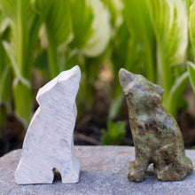 Load image into Gallery viewer, Wolf Soapstone Carving and Whittling
