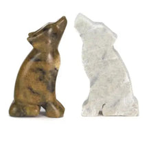 Load image into Gallery viewer, Wolf Soapstone Carving and Whittling

