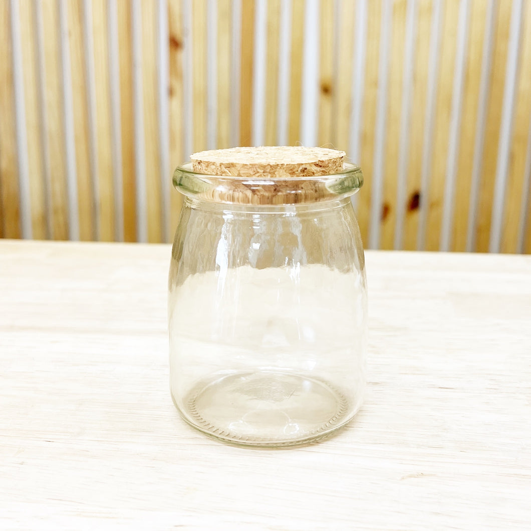 Glass Jar with Cork Lid - 4oz