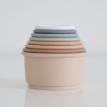 Load image into Gallery viewer, The Saturday Baby Silicone Stacking Cups
